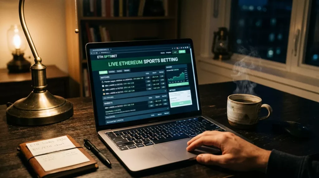 Apostar con Ethereum casas compatibles y gas fees