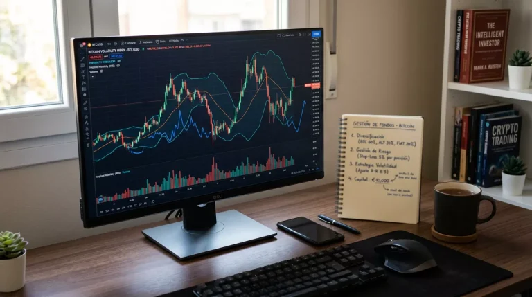 Volatilidad de Bitcoin y gestión de bankroll en apuestas cripto